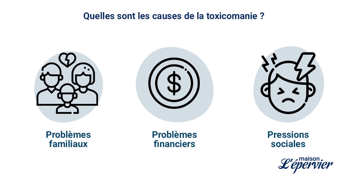 Quelles sont les causes de la toxicomanie?